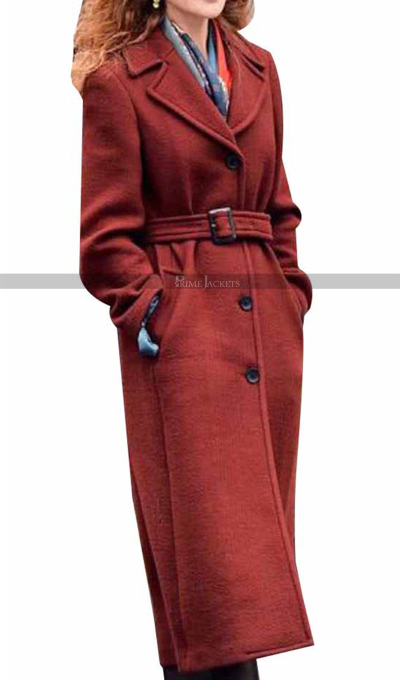 The Undoing Nicole Kidman Brown Coat