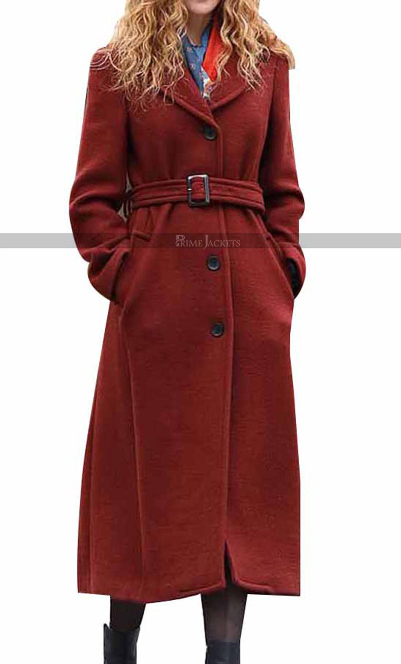 The Undoing Nicole Kidman Brown Coat