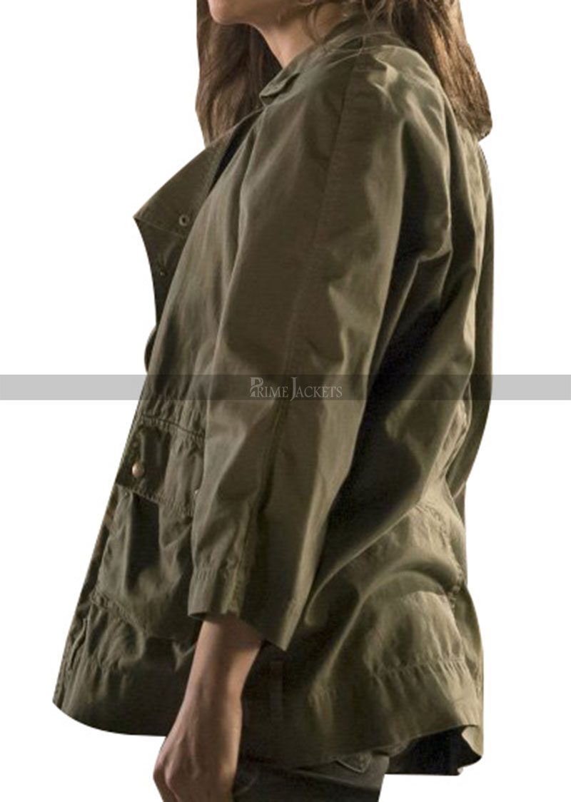 Emmanuelle Grey Rossum Shameless Trench Coat