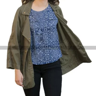 Emmanuelle Grey Rossum Shameless Trench Coat