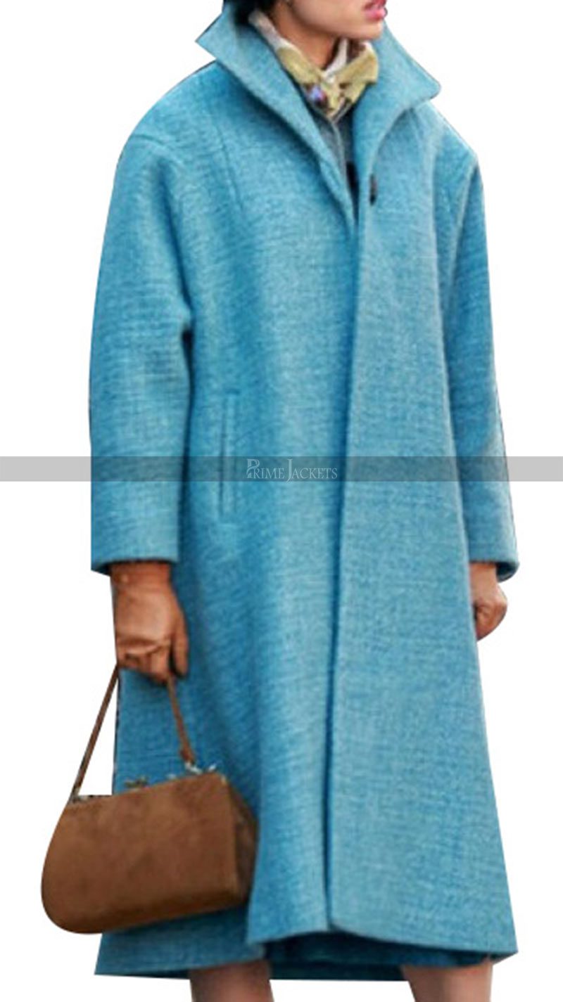 Laura Rose Motherless Brooklyn Blue Coat