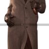 The Gentlemen Mickey Pearson Grey Wool Coat 