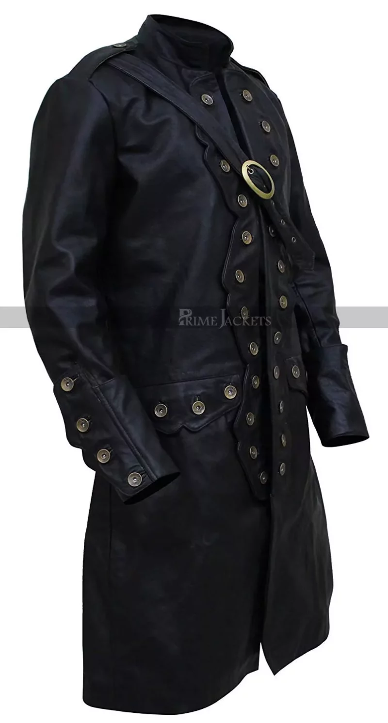 Orlando Bloom Pirates of the Caribbean 5 Black Coat