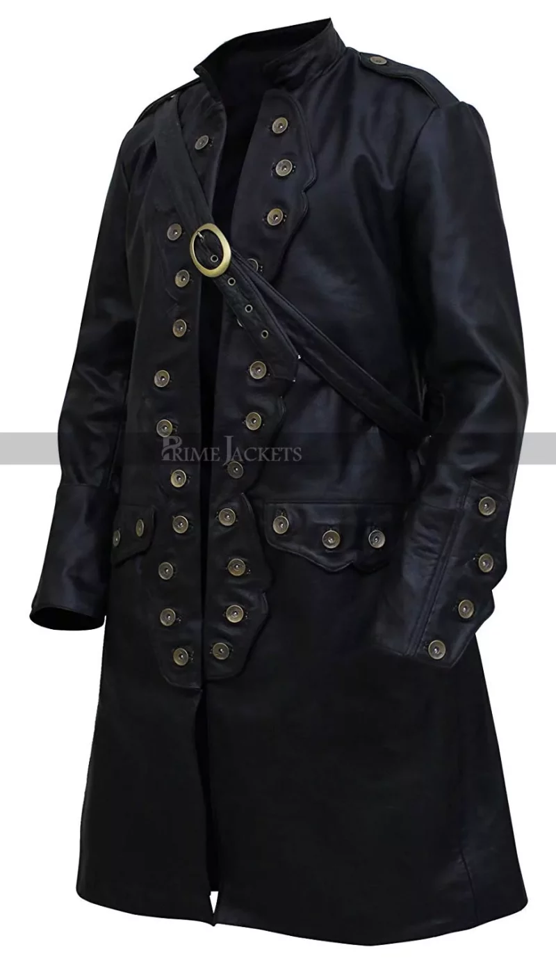 Orlando Bloom Pirates of the Caribbean 5 Black Coat