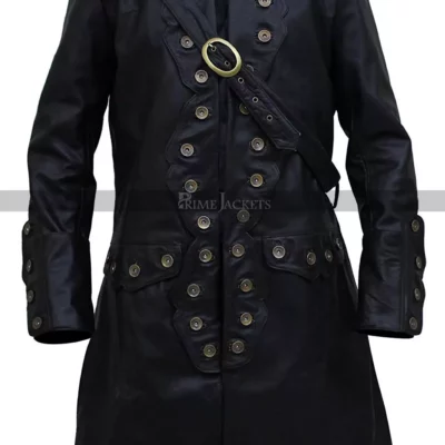 Orlando Bloom Pirates of the Caribbean 5 Black Coat