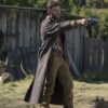 Diablo Jackson Leather Trench Coat