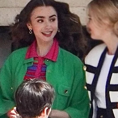 Emily In Paris Season 2 Green Coat