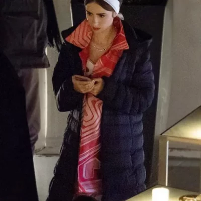 Emily In Paris Season 2 Puffer Coat
