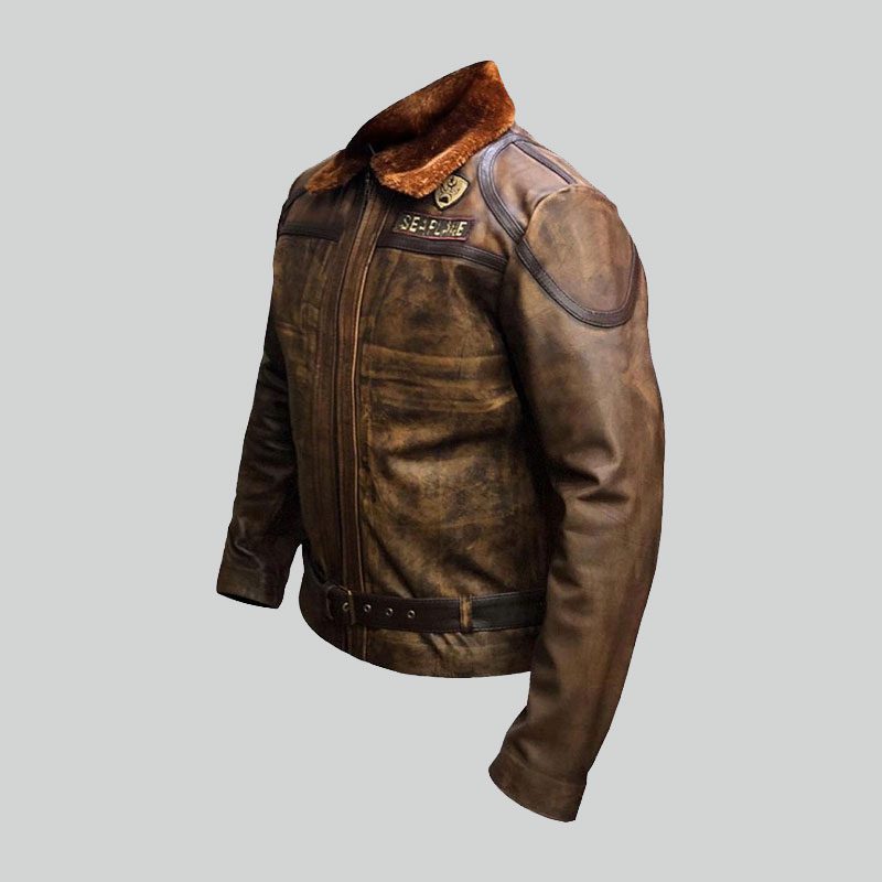 Jumanji The Next Level Nick Jonas Leather Jacket