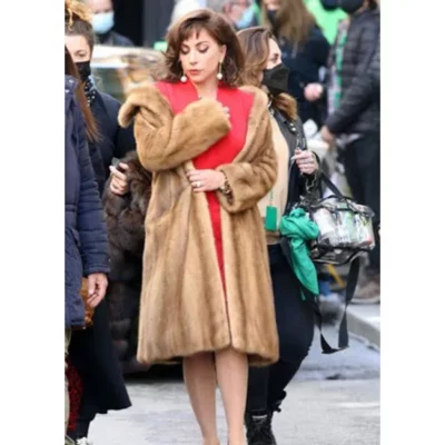 Lady Gaga House Of Gucci Coat