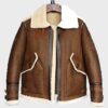 Mens Aviator Shearling Sheepskin B3 Jacket