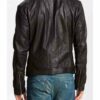 Mens Biker Blackish Brown Jacket