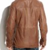 Mens Brown Vintage Leather Jacket