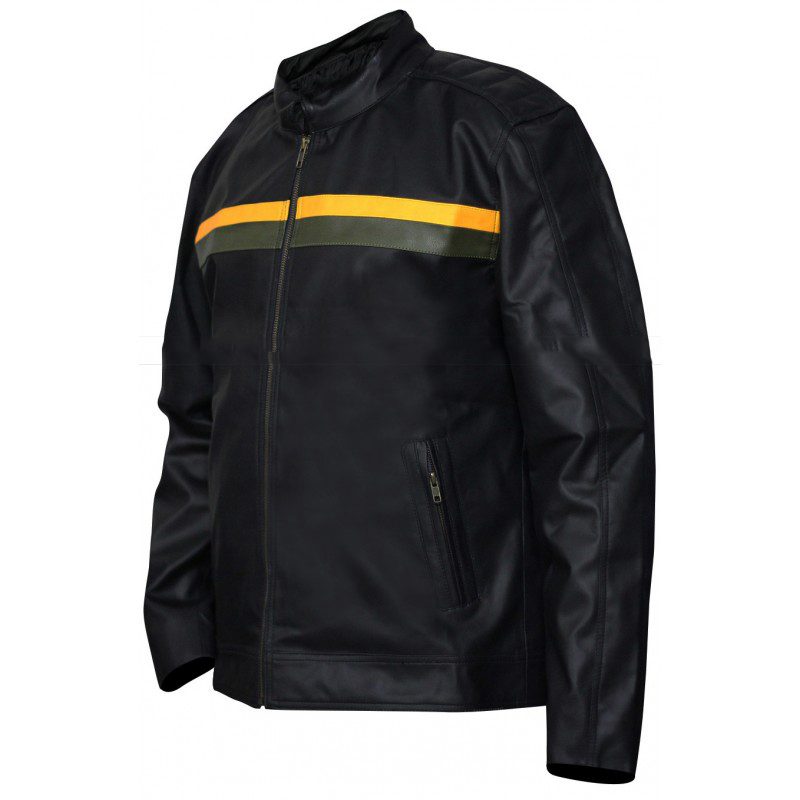 Max Thieriot Bates Motel Biker Leather Jacket