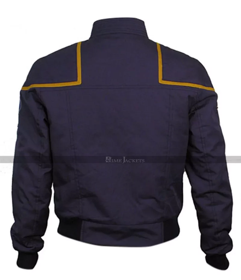 Star Scott Bakula (Jonathan Archer) Flight Blue Suit Trek Enterprise Jacket