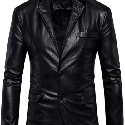 lambskin leather jacket