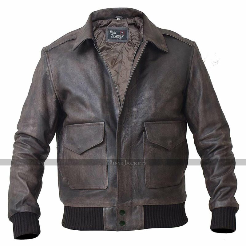 The A-Team Howling Mad Murdock Distressed Jacket