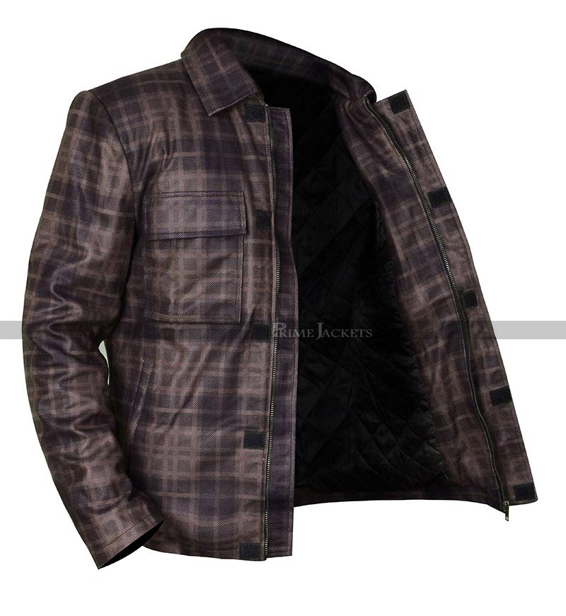 Yellowstone John Dutton Plaid Jacket