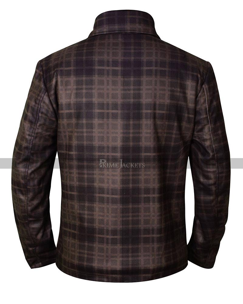 Yellowstone John Dutton Plaid Jacket