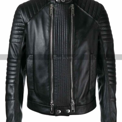 Mens Double Zipper Jacket