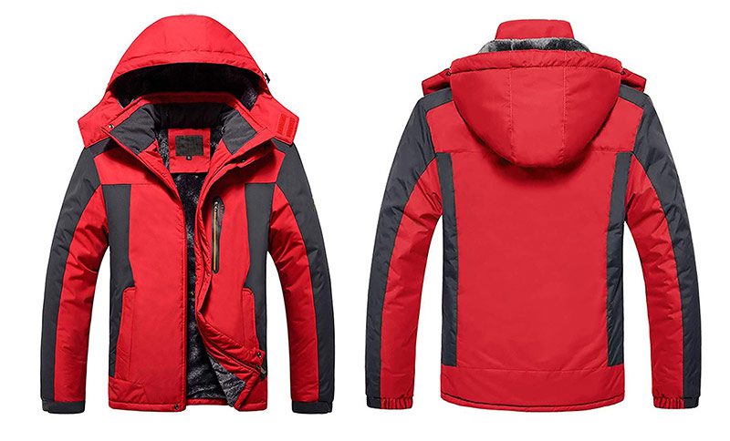 Windproof Rain Hooded Jacket
