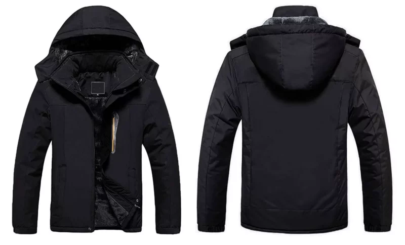 Windproof Rain Hooded Jacket