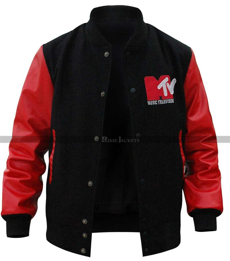 Robert Pattinson Mtv Bomber Letterman Jacket