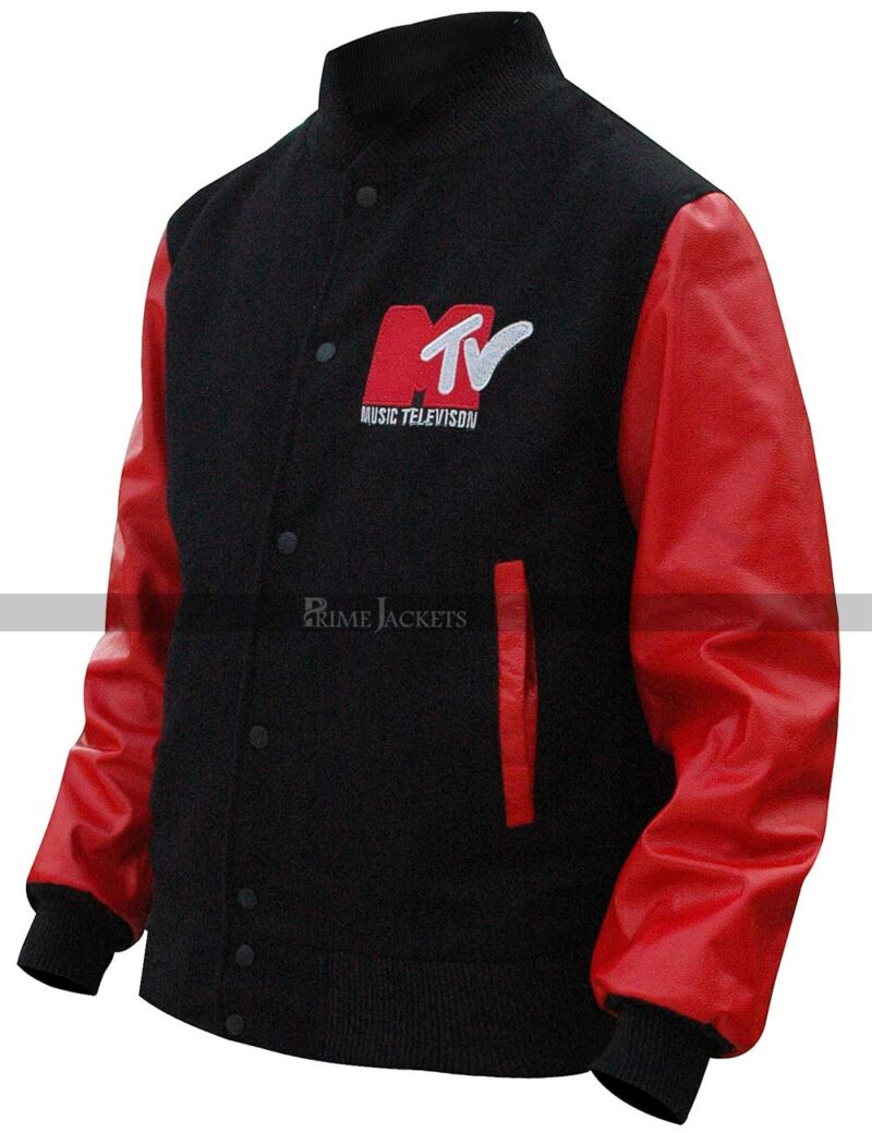 Robert Pattinson Mtv Bomber Letterman Jacket