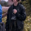 Mac Coyle Paper Girls Leather Jacket