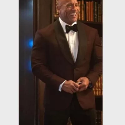 Red Notice Dwayne Johnson Blazer
