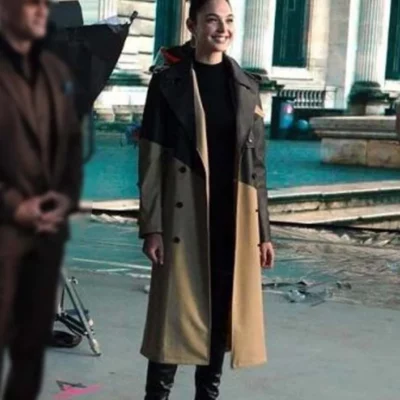 Red Notice Gal Gadot Coat