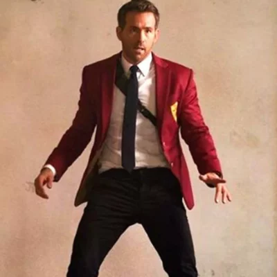 Ryan Reynolds Red Notice Blazer