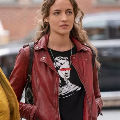 The Republic of Sarah Cooper Red Jacket