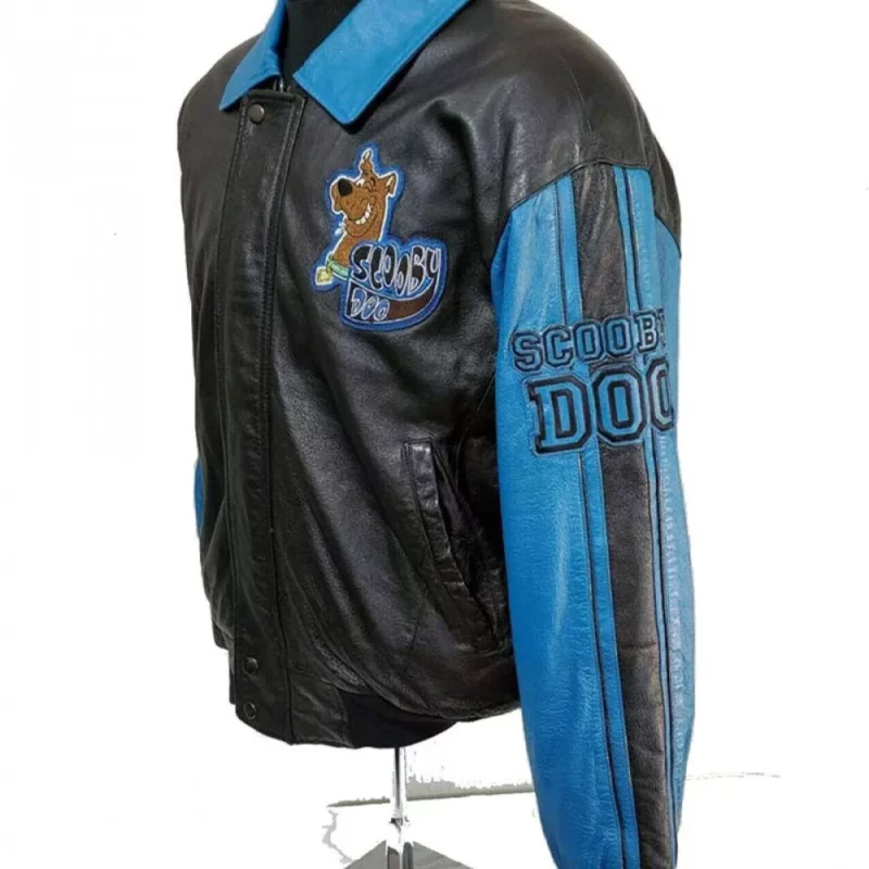 Scooby-Doo Bomber Leather Jacket