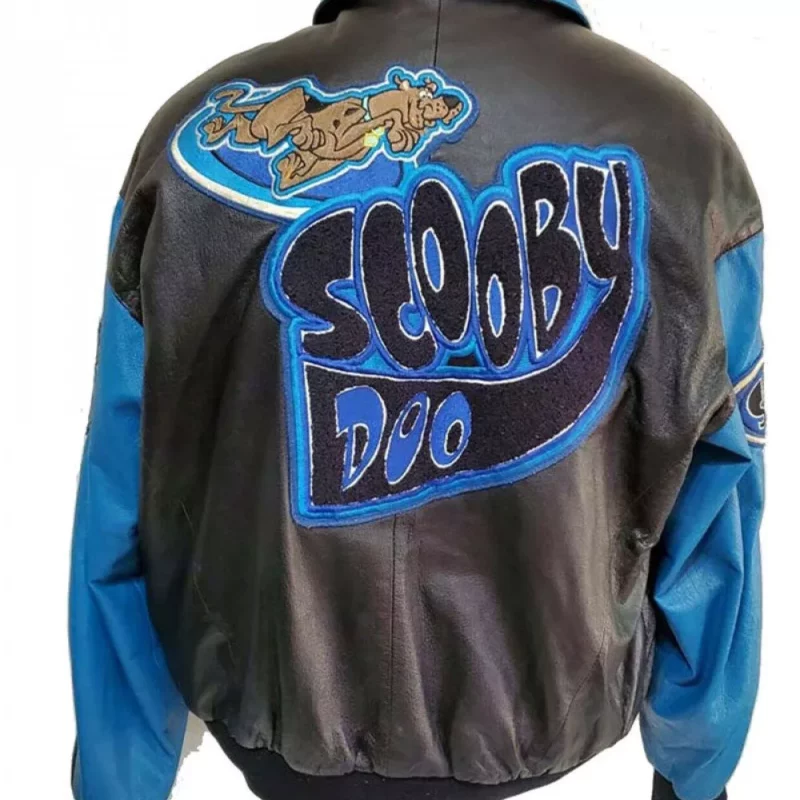Scooby-Doo Bomber Leather Jacket