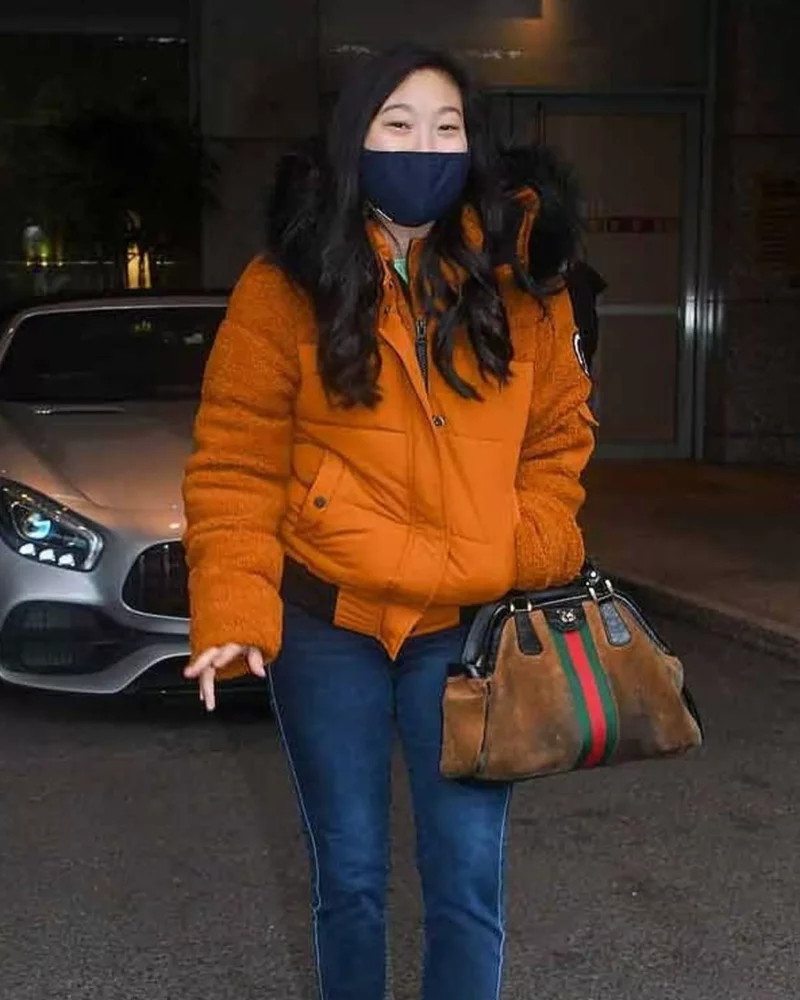 Shang-Chi And The Legend Of The Ten Rings Awkwafina Fur Jacket