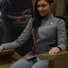 Star Sonequa Martin Grey Trek Discovery Jacket