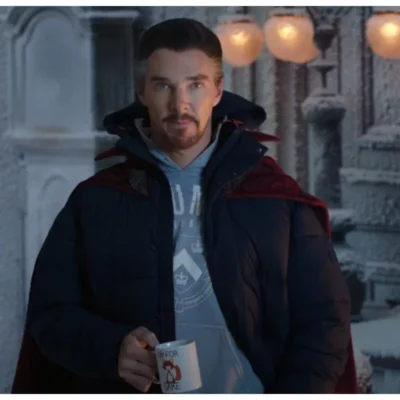 Spider-man: No Way Home Doctor Strange Puffer Jacket