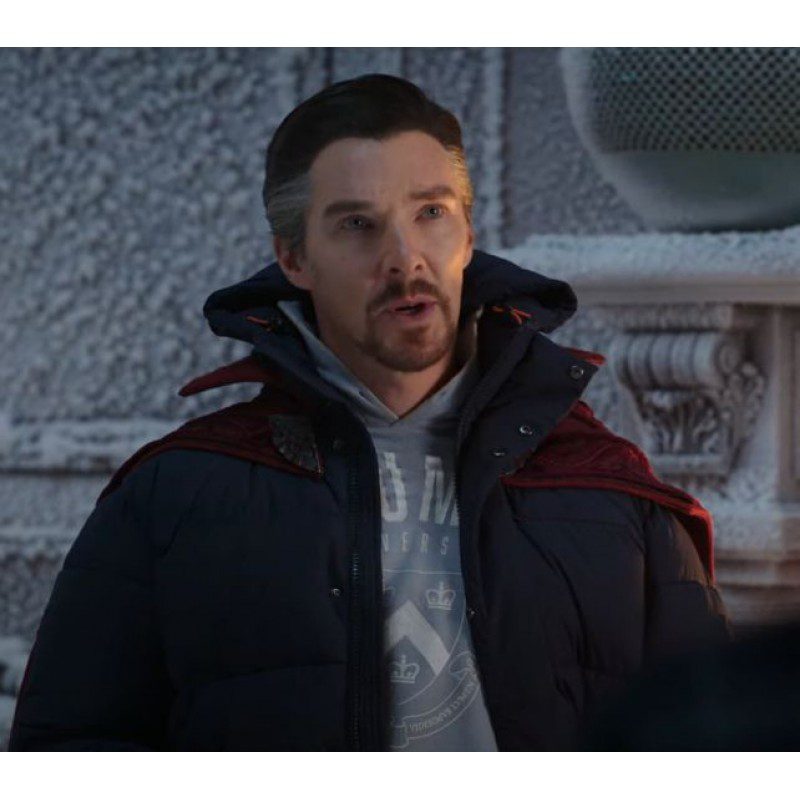 Spider-man: No Way Home Doctor Strange Puffer Jacket