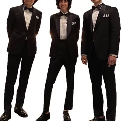 Squid Game Final Game Black Tuxedo