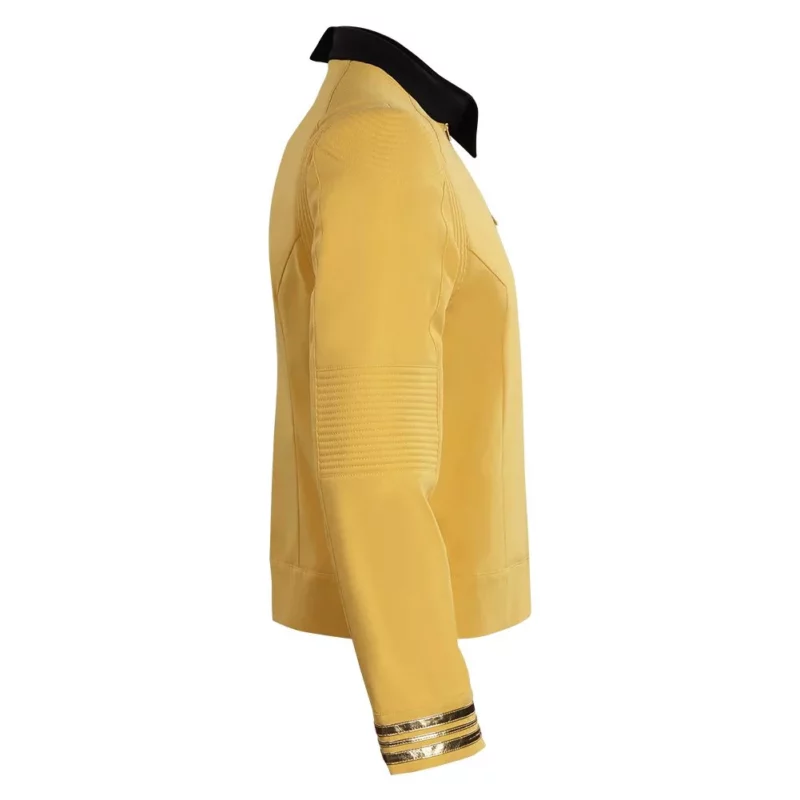 Star Yellow Uniform Trek Strange New Worlds Jacket