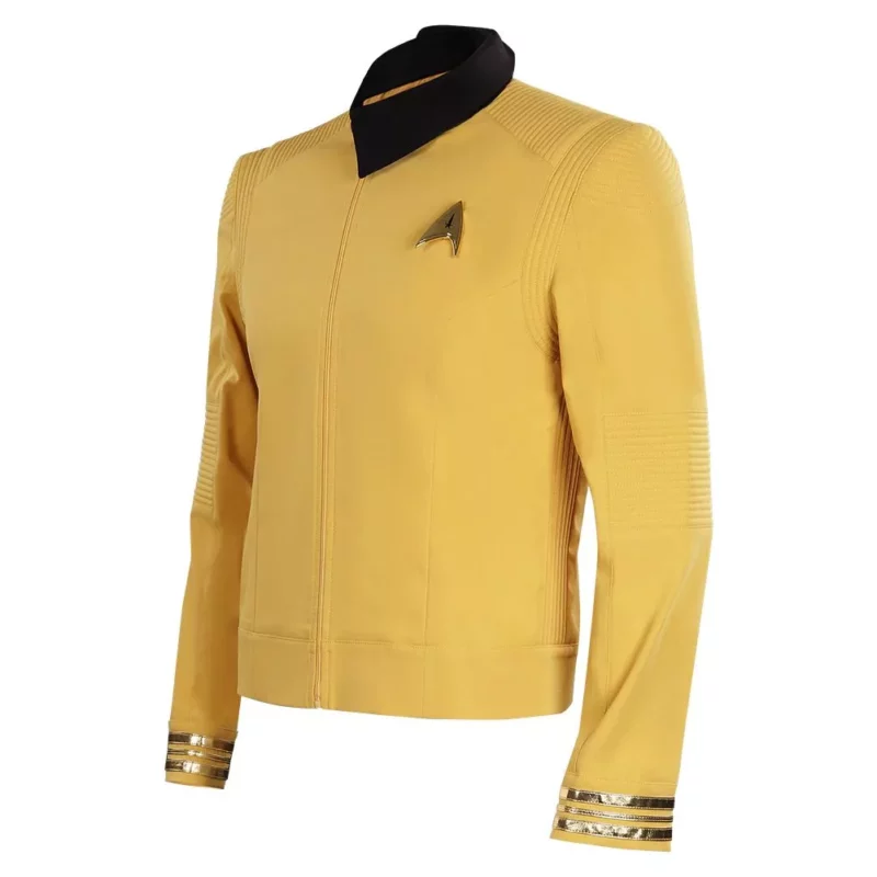 Star Yellow Uniform Trek Strange New Worlds Jacket