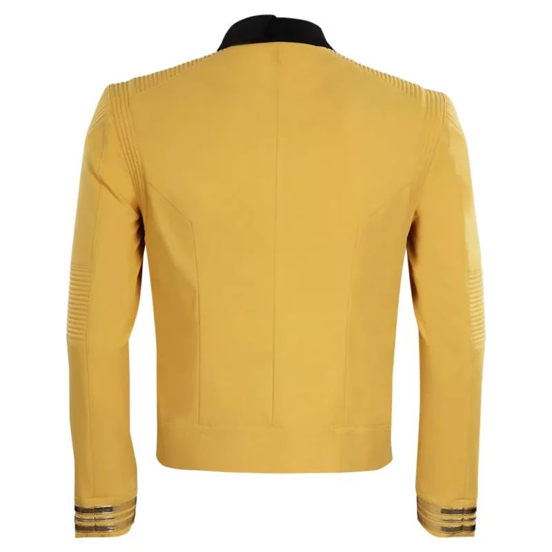 Star Yellow Uniform Trek Strange New Worlds Jacket
