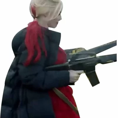 The Suicide Squad Harley Quinn Puffer Coat
