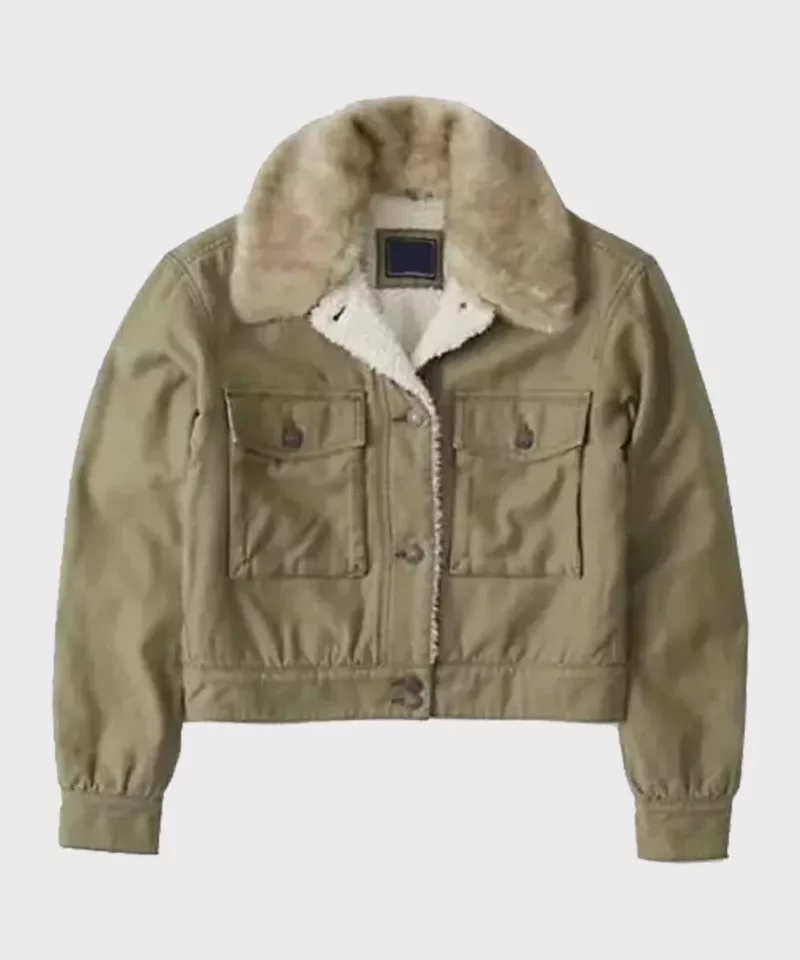 The Flash S07 Allegra Garcia Sherpa Jacket