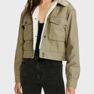 The Flash S07 Allegra Garcia Sherpa Jacket
