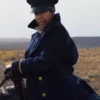 The Harder They Fall Regina King Blue Coat