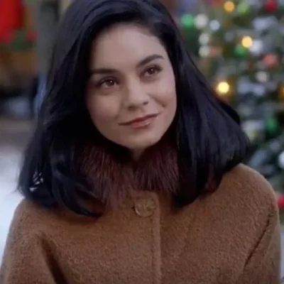 vanessa hudgens christmas coat
