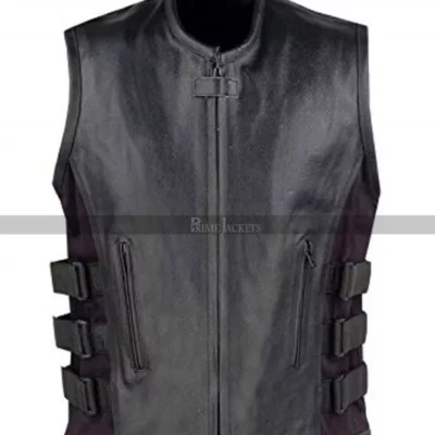Mortal Kombat X Noob Saibot Leather Vest