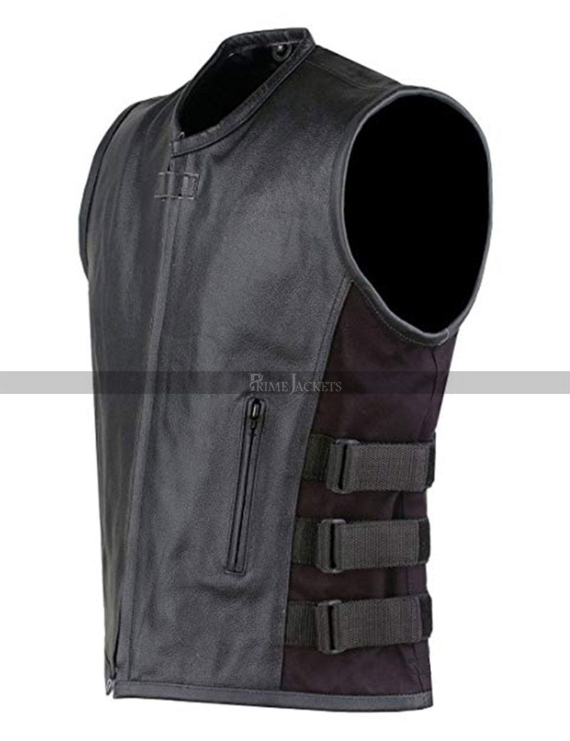 Mortal Kombat X Noob Saibot Leather Vest